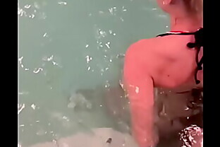 Pool Guy Gets In & Fucks Me! Full video on ! poster