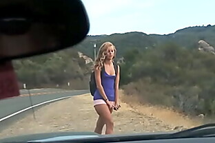 Lesbian milf pussy licks teen hitchhiker