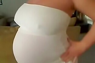 Pregnant webcam show girl Part 1- full video at poster