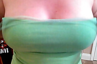 Wife Flashing Her Big Tits