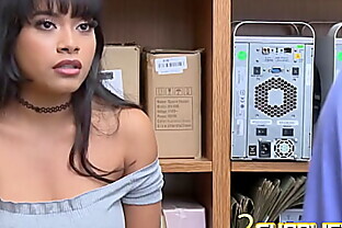 Hardcore with a MILF teen shoplifter