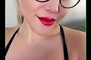 big tits milf with glasses poster