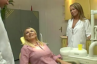 Vivien and Winnie Have FFM Threesome in Doctors Office with Anal Sex poster