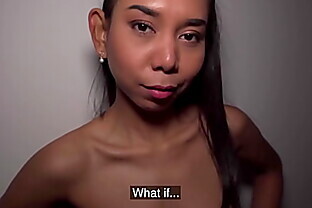 Public Agent - Asian babysitter with nice petite tits, full nipples and small ass goes all the way for extra money, sucking in public and letting her sweet tight shaved pussy get stretched to orgasm