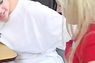 Catholic s licking pussy in panties
