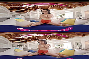 VR PORN-Big tits Latine Hot Yoga Class poster