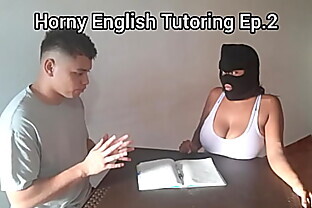 I tutor a foreign exchange student but had to END class because her Tits were Too BIG poster
