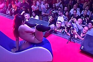 LESBIAN ORGY PARTY (SPANISH BIG TITS) REAL PUBLIC SEX