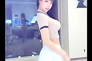 Sexy Chinese Streamer Dancing (Angela Manjusaka) poster
