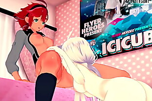 Lesbian Sex with Suletta and Miorine Gundam Hentai Uncensored poster
