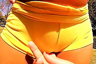 Busty Babes With Round Bootys Doing Hot Yoga At The Pool. Preggo Cameltoe!