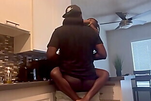 Fuckin Her Raw In The Standing Cowgirl Position