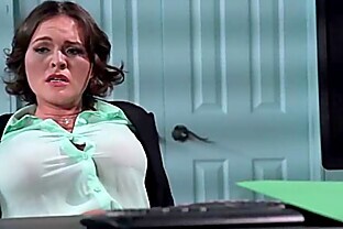 (krissy lynn) Big Tits Office Slut Girl Get Hard Style Nailed video-23