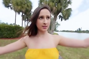 Slut gets big tits wam