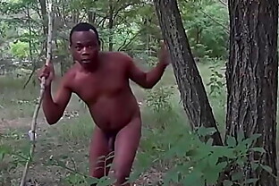busty milf outdoor fucked by crazy bushman