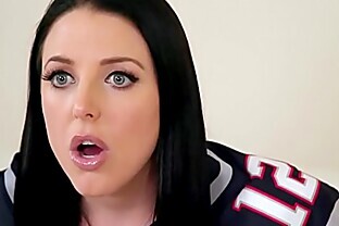 Hot babe licks her busty sports fan wife 6 min poster