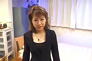 Orisa Ayaka busty is licked and fucked through ripped stockings 10 min