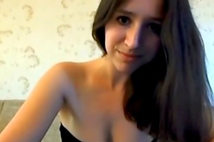 Busty Teen Girl Has Orgasm Fingering Her Pussy On Cam poster