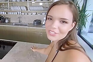 Busty Czech Teen Sofia Lee in POV 7 min