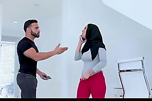 MuslimsFuck  -  step SISTER in hijab fucked up with BROTHER's Stuff- Jezebeth