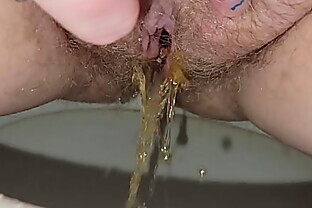 She pees, a 37 scene compilation from the bathroom toilet