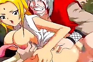NARUTO - Tsunade, Jiraiya and Orochimaru (Gravity Work X Hentai)