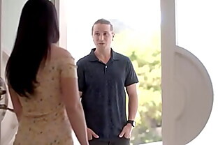 hot big boobs brunette pregnant milf fucked by neighbor