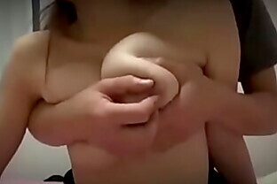 big white boobs pressed
