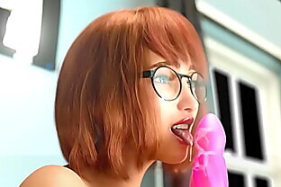 Girl inserted a vibrator deep - 3D Porn - Cartoon Sex poster