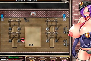 Karryn's Prison [PornPlay Hentai game]  gangbanged by lizardman thug monster cock poster