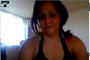 Hulya Huelya  Turkish Milf with Big Boobs Tits on Webcam