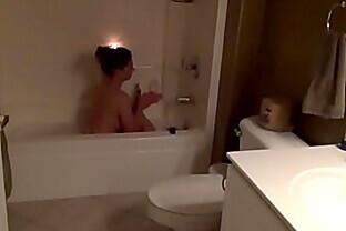 step Mom In Bath Tub Masturbates To poster