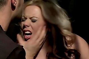 Master uses busty, sexy slut for his own pleasure. Part 2. She blows obediently her Master.