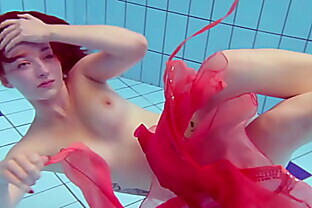 Big tits big ass tattoos Katrin Privsem underwater